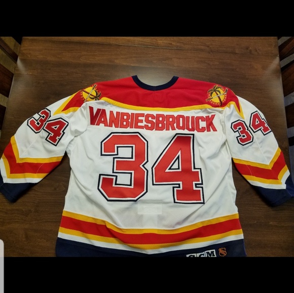 Panthers authentic jersey with fight strap - Picture 2 of 2